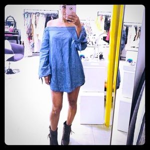 Denim Dress.  Perfect for spring or summer